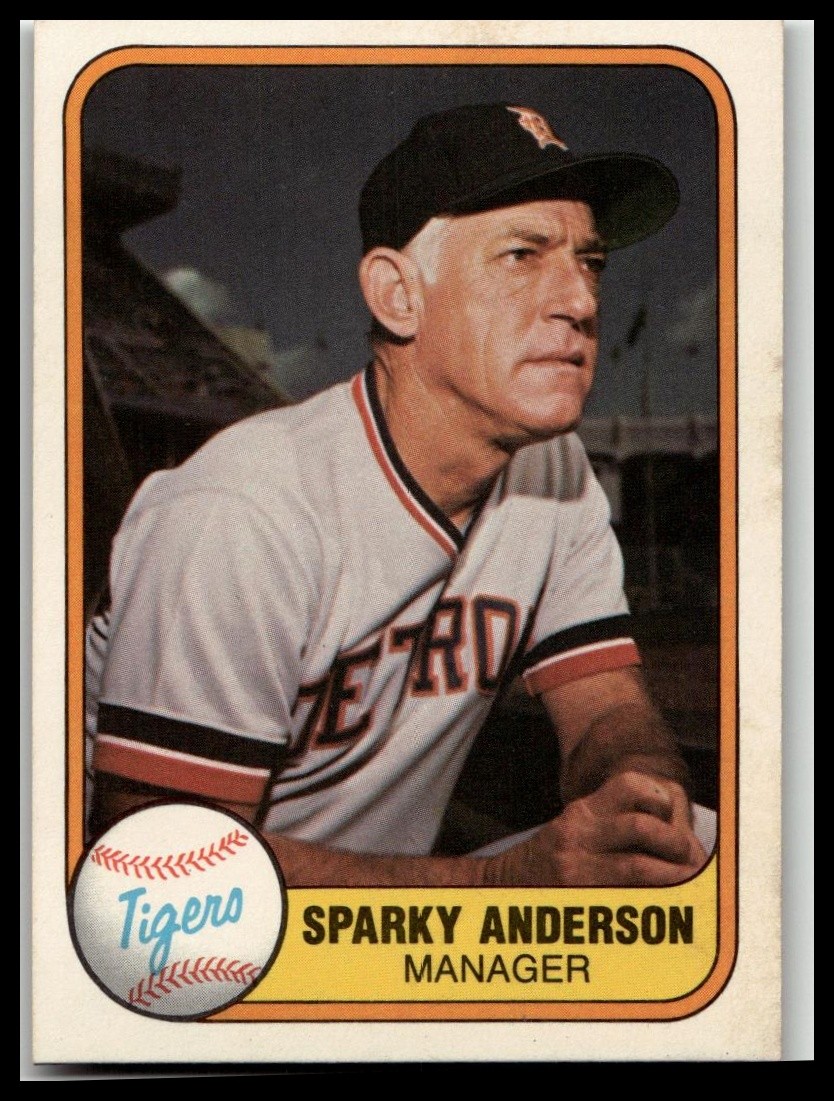 1981 Fleer #460 Sparky Anderson