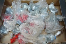 Job Lot large amount chromed screws rawlplugs pipe clips cable clips etc