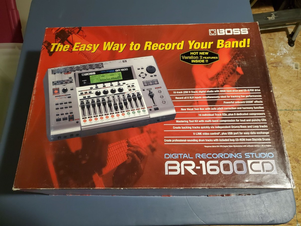 BOSS BR-1600CD Digital Multi Track Recorder for sale online | eBay