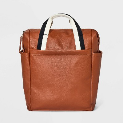 Квадратный рюкзак-трансформер - Универсальная нить коричневого цвета 2990₽