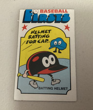 1976 Fleer Cloth Patches - Laughlin Baseball Firsts Batting Helmets #23