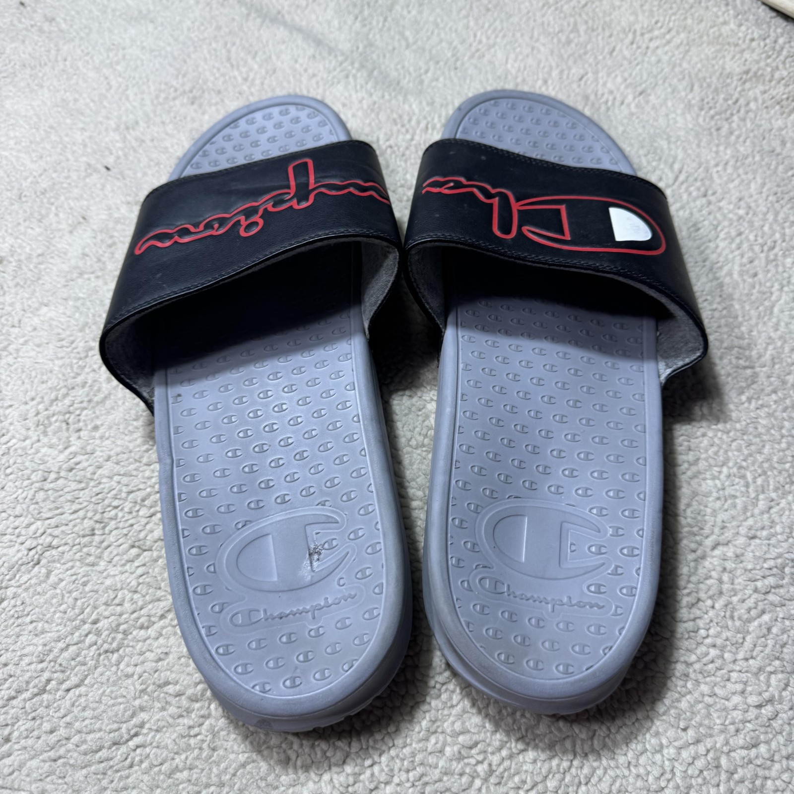 Champion Super Slide Split Script Shoes Mens Size… - image 5