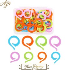 Durable 50PCS Stitch Markers Set - Multicolor Hooks for Crafting  DIY Projects