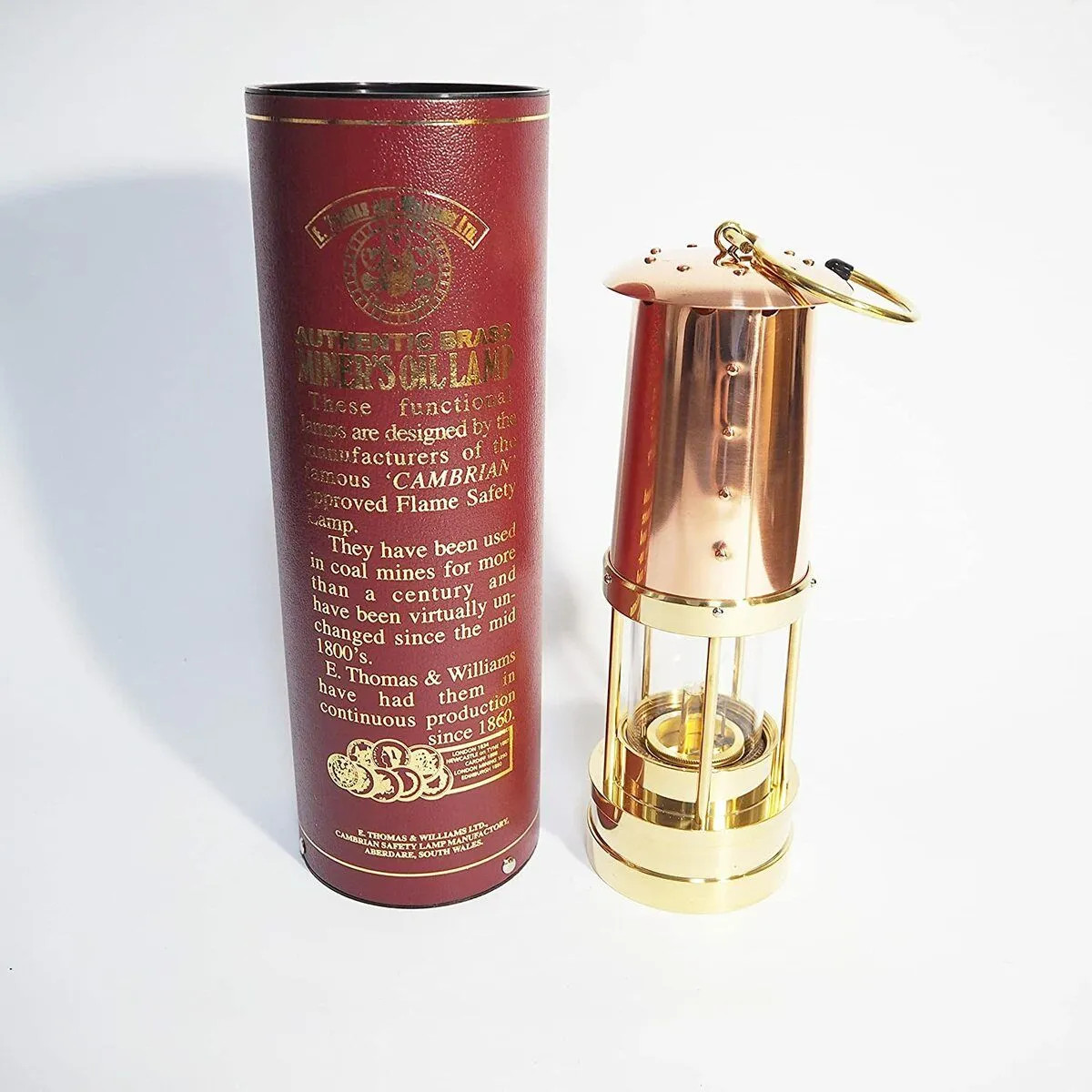 E.THOMAS & Williams Cambrian ランタン E.Thomas & Williams Miners Lamp Cambrian Lantern Miners Lantern