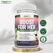 Boost For Her - Libido Booster For Women – Energy, Mood & Desire Boost - 90 Caps