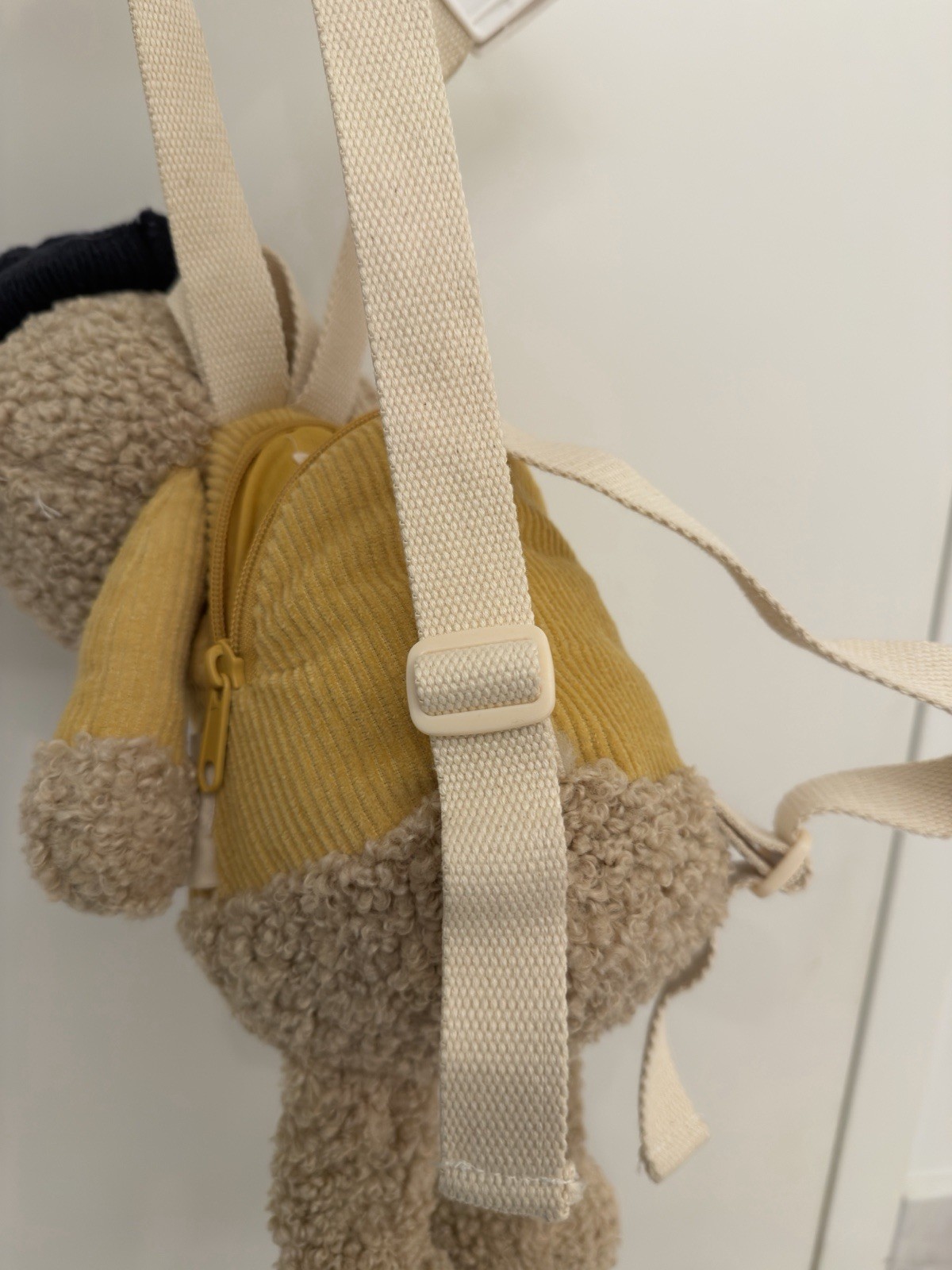 Zara Vintage Kids Teddy Bear Soft Plush Backpack Brown ❤️‍🔥Ready To Ship❤️‍🔥 thumbnail 4