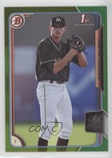 2015 Bowman Draft Green 83/99 Justin Jacome #162 3k7