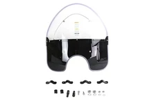 National Cycle Spring Fork Windshield Black fits Harley Davidson