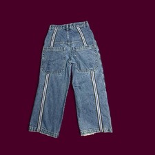 Vintage 90s Y2K Youth Boys 8/girls 10 Wide Leg Jeans Skater Baggy JNCO Style