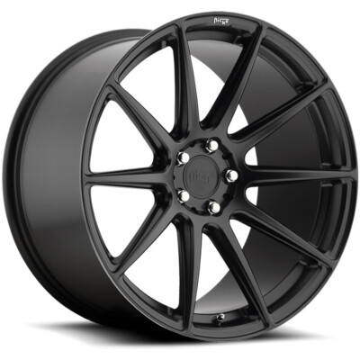 20x9 +38 Niche M147 Essen 5x112 Matte Black Wheels (Set of 4)