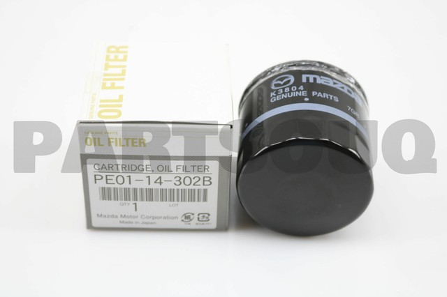 PE0114302B Genuine Mazda Cartridge Oil Filter Pe01-14-302b for sale ...