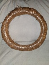 Straw Wreaths, Craft Floral 18-Inch Straw Wreath NEW Fast Shipping