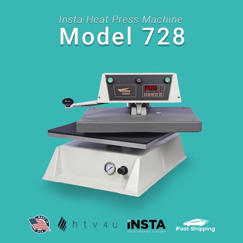 Insta Heat Press Machine Model 728 (Automatic) | eBay