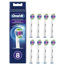 Braun Oral B 3d White Toothbrush Heads 8 pack
