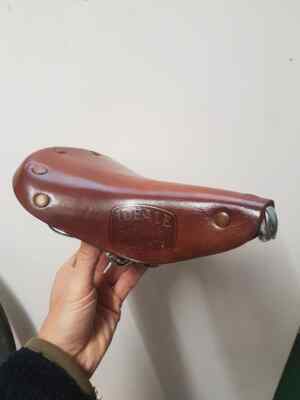 Fahrradsattel Leder Ideal Diagonale Nr. 92 Made in France Neu