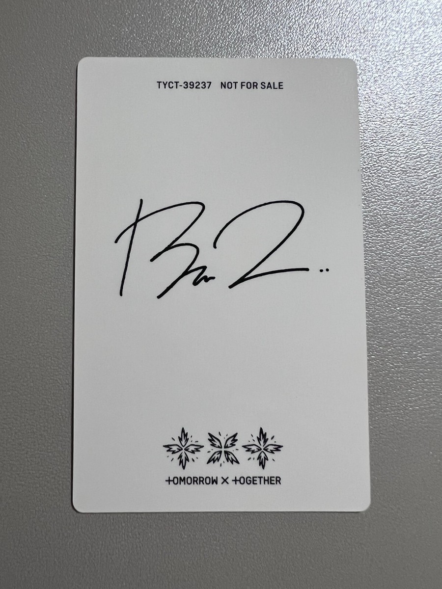 TXT JAPAN CHIKAI 誓い First Limited Edition Member Solo Jacket Ver