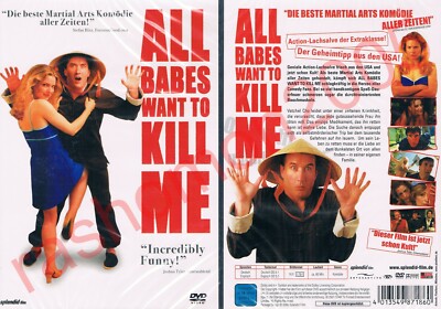 DVD ALL BABES WANT TO KILL ME Colin Miller Martial Arts Bad Taste Comedy OOP NEU