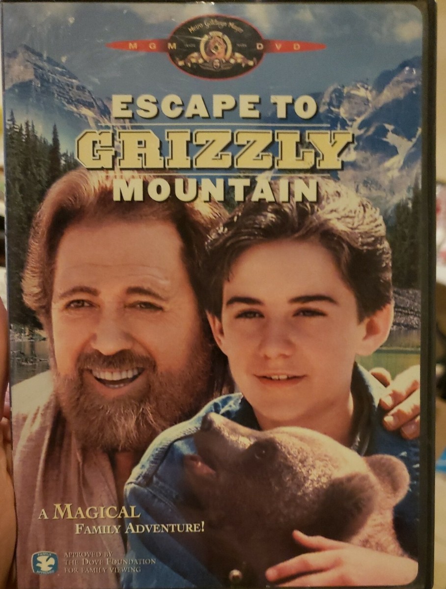 Escape to Grizzly Mountain DVD 2002 Dan Haggerty Miko Hughes