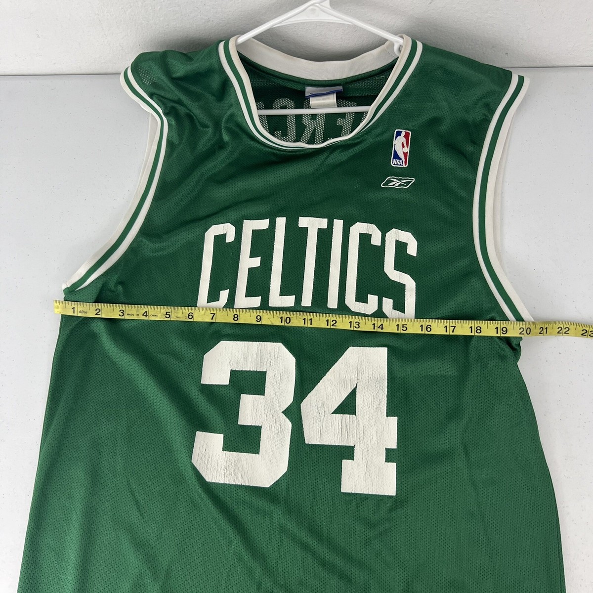 Paul Pierce Reebok Boston Celtics #34 Vintage Basket Medium | eBay