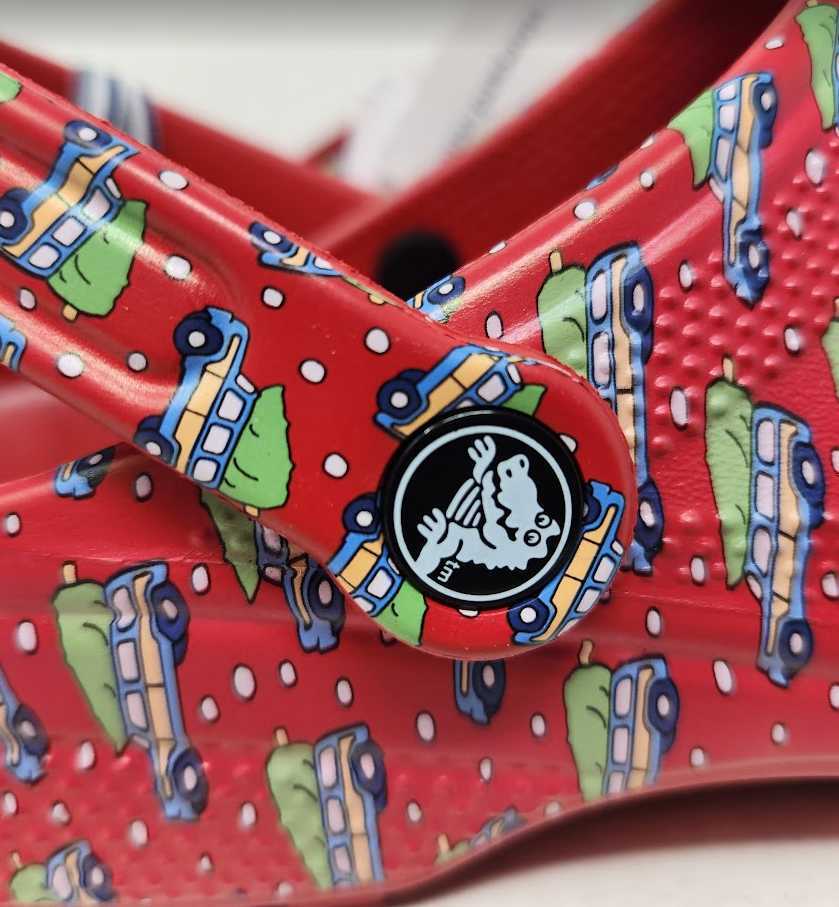 New adult Vineyard Vines x Crocs x colab Woody & Tree Christmas clogs shoes New adult Vineyard Vines x Crocs x colab Woody & Tree  main image 4