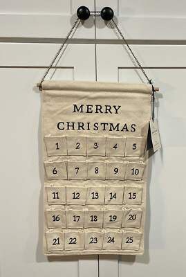new-hearth-and-hand-with-magnolia-advent-calendar-beige-ebay