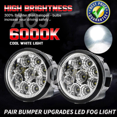 For 2009 2010 2011 2012 Nissan Murano Factory Upgrade LED Fog Lights Lamps 2PCS