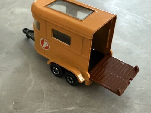 MATCHBOX LESNEY SUPERFAST No MB43A VINTAGE PONY TRAILER - Picture 5 of 8