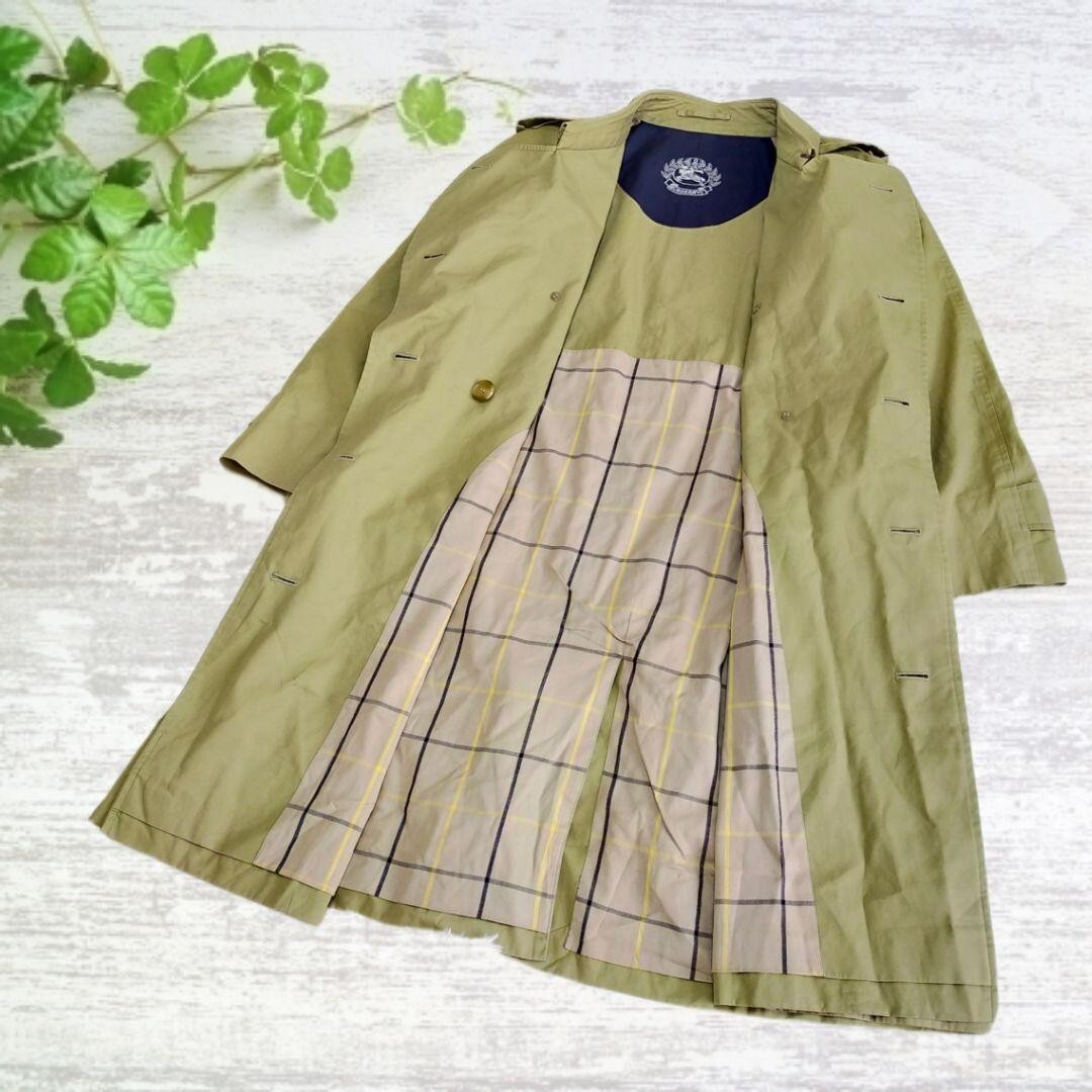 OLD Burberry's Trench Coat 15BR Vinatage HTF khaki beige w/waist belt Used