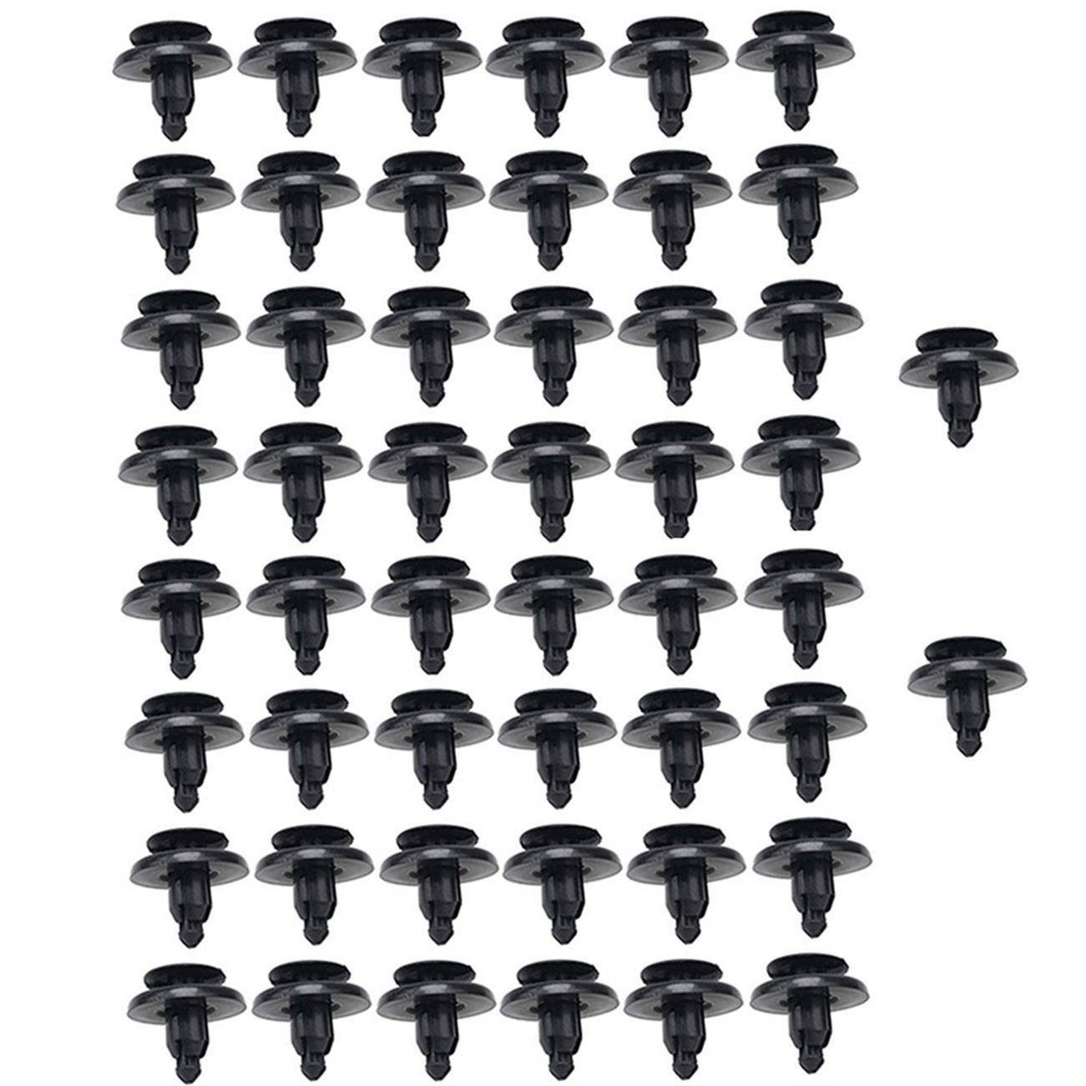 Lantee 50 Pcs Front Fender Liner Push In Retainer Clips For 90467-07166 Toyota Avalon Camry Corolla Echo Land Cruiser Matrix MR2 Spyder Paseo Prius Sienna Tercel Tundra Venza, Scion XA