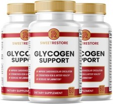 (3 PACK) Sweet Restore Glycogen Support Capsules, Joint Support (180 Capsules)