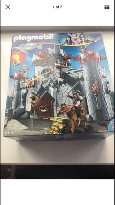 playmobil black baron castle