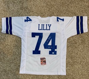 bob lilly autographed jersey