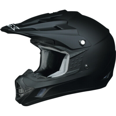 AFX Youth FX-17Y MX Helmet - Flat Black - YS