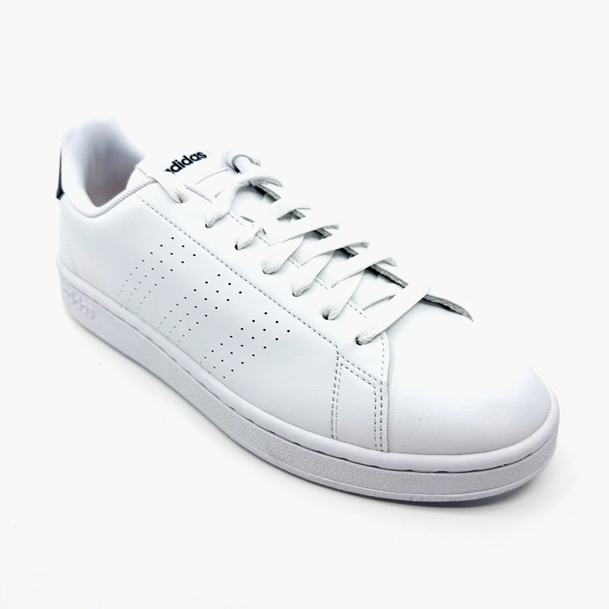 Adidas Advantage Cloud White Gum Mens Casual Tennis Sneakers