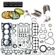 98-01 Honda Prelude 2.2L H22A4 DOHC 16V VTec Gasket Engine Rebuild RE-RING KIT