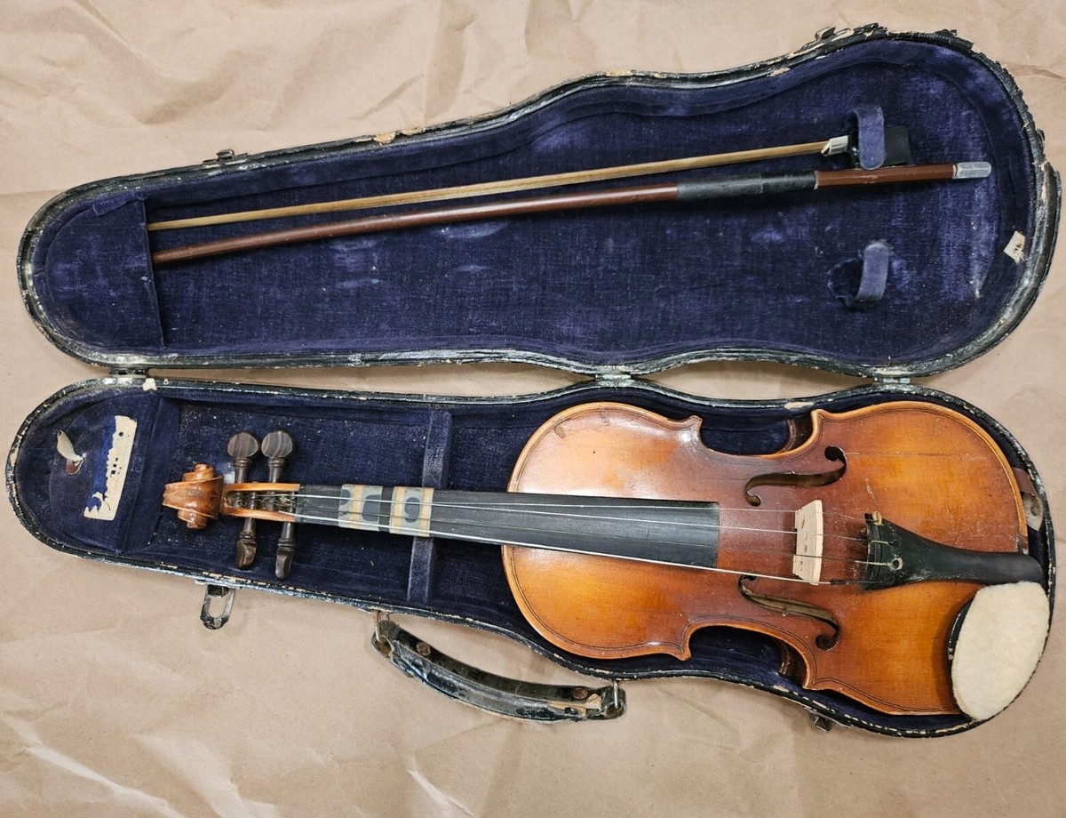 Kiso Suzuki No. 1218-V Size 1/8 Violin, Japan 1961, Fair