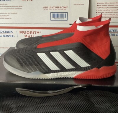 シューズ adidas Predator TAA adidas Predator Tango 18+ IN - White/Core Black/Real Coral - Mens