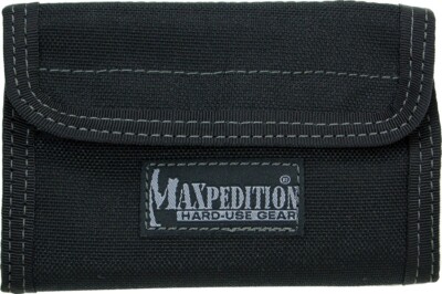 Maxpedition Spartan Wallet.Two Interior Hook & Loop Security Strips. Made Nylon