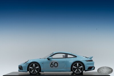 1/18 Spark Porsche 911 (992) Sport Classic Meissen Blue  ALSO OPEN FOR TRADE 