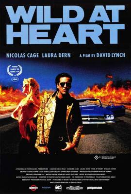WILD AT HEART Movie POSTER 27 x 40 Nicolas Cage, Laura Dern, Diane Ladd, B