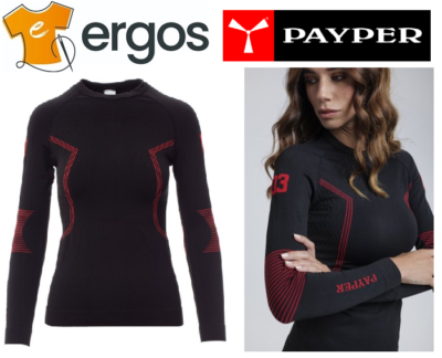 Maglia Termica Elle Donna Manica Lunga - Maglietta Tecnica Per Corsa E Sport Invernali - Foto 4