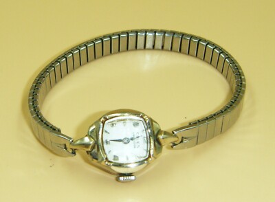 Vintage Gruen 17 Jewel Precision Mechanical Wind Up Ladies  display picture 2