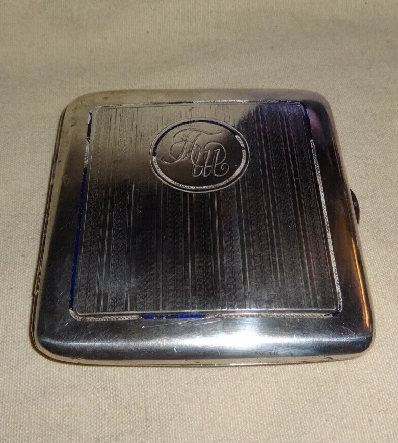 silver cigarette case ebay Antique German Silver Cigarette Cases for sale