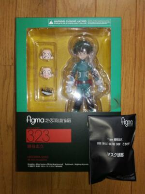 figma MY HERO ACADEMIA IZUKU MIDORIYA 323 with Mask Limited MAX FACTORY s01