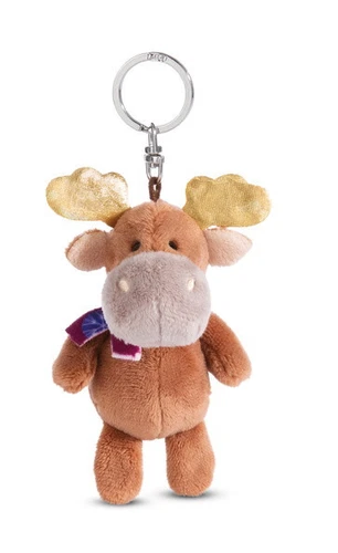 49301 NICI Bean Bag Keychain Moose Thure