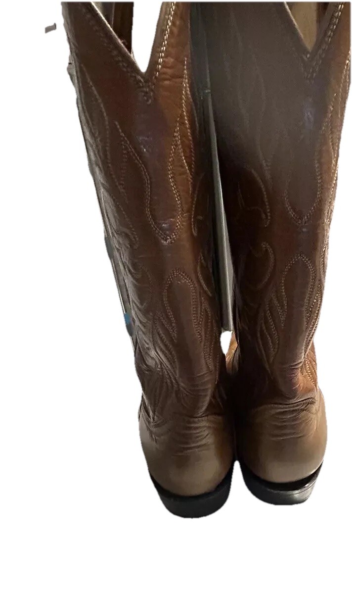 Bottes de cowboy vintage Tony Lama étiquette noire années 60 70's femme Bottes de cowboy vintage Tony Lama étiquette noire années 60 70's femme