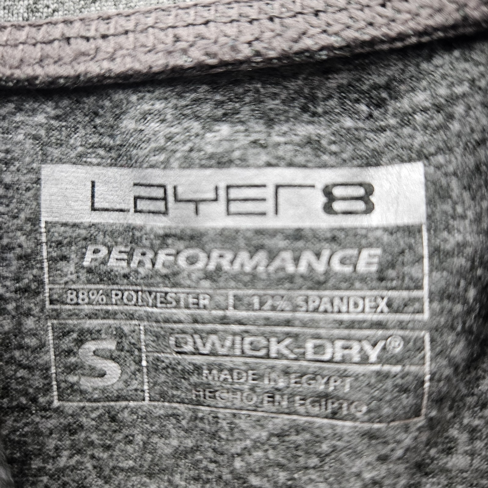 Layer 8 Performance Women's Small Gray Turtle Nec… - image 5