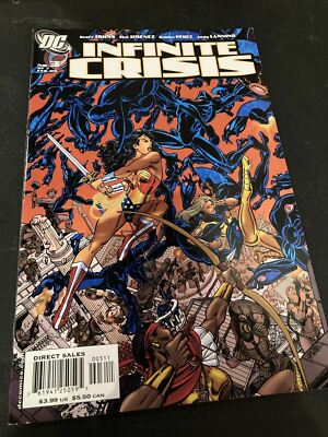 Infinite Crisis#3 B 1st appearance of Jamie Reyes Blue Bettle DC 1st Print