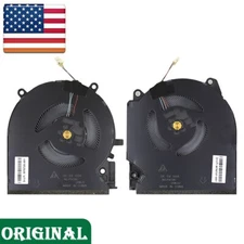 A Pair OEM CPU+GPU Cooling Fan For HP Victus 16-D 16-E TPN-Q263 TPN-Q264 Laptop