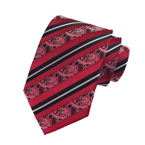 Men 8cm Wide Business Party Wedding Neckties Flowers Floral Paisley Stripe Tie - Picture 26 of 32